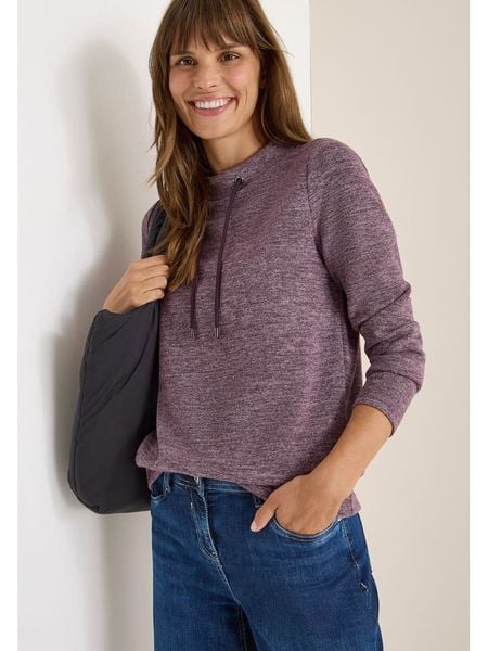 Cecil Bluza w kolorze fioletowym rozmiar: L. Różowe bluzy bez kaptura Cecil, l, bez wzorów, bez kaptura. Za 165.71 zł.