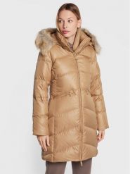 Calvin Klein Płaszcz zimowy Essential K20K204953 Beżowy Regular Fit. Brązowe płaszcze Calvin Klein, na zimę, s, bez wzorów, z syntetyku, bez kaptura. Za 1,499.00 zł.