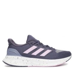 Buty do biegania adidas. Fioletowe buty do biegania adidas, bez wzorów, bez zapięcia, do biegania. Za 349.99 zł.