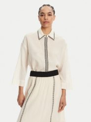 Devotion TWINS Koszula Gaia 025.001G Écru Regular Fit. Koszule Devotion Twins, m, bez wzorów, z bawełny, bez kołnierzyka, bez ramiączek. Za 649.99 zł.