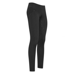 Damskie legginsy jeździeckie z pełną przyczepnością Easy Rider Dietse Winter. Czarne legginsy EASY RIDER, bez wzorów, z materiału, eleganckie. Za 363.50 zł.