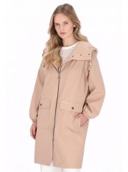 Schmuddelwedda Parka w kolorze beżowym rozmiar: L. Brązowe płaszcze Schmuddelwedda, l, bez wzorów, bez kaptura. Za 404.99 zł.