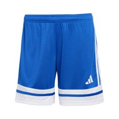 Spodenki piłkarskie ADIDAS SQUA25 SHO W. Białe szorty sportowe adidas, bez wzorów, z materiału, na fitness i siłownię. Za 71.99 zł.