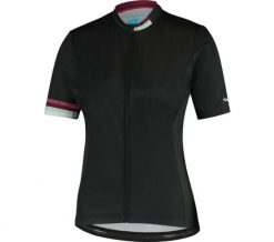 Damska koszulka z krótkim rękawem MIZUKI, czarny. Czarne t-shirty sportowe Shimano, xl, bez wzorów, z elastanu, bez ramiączek, rowerowe. Za 349.90 zł.
