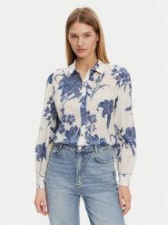 Guess Bluzka W5GH85 WH6C0 Kolorowy Regular Fit. Bluzki Guess, xs, z aplikacjami, z bawełny, bez kołnierzyka, bez ramiączek. Za 289.99 zł.