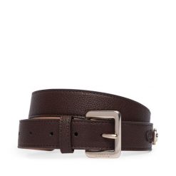 Pasek Guess. Brązowe paski Guess, z aplikacjami. Za 234.99 zł.