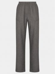American Vintage Spodnie dzianinowe Bobypark BOBY05BE24 Szary Relaxed Fit. Szare spodnie materiałowe American Vintage, bez wzorów, z bawełny, vintage. Za 399.99 zł.