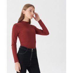 Bluzka z półgolfem - Bordowy. Bluzki marki Reserved. Za 49.99 zł.
