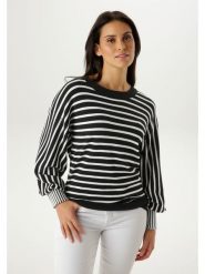 Aniston Sweter w kolorze czarno-białym rozmiar: 38. Czarne swetry Aniston, bez wzorów, bez ramiączek. Za 173.99 zł.