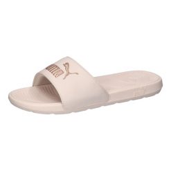 Klapki damskie Puma Cool Cat 2.0. Czerwone klapki Puma, bez wzorów, z gumy, sportowe, bez obcasa, bez zapięcia. Za 214.00 zł.