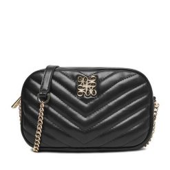 Torebka Nine West. Czarne listonoszki Nine West, bez wzorów, bez dodatków. Za 169.99 zł.
