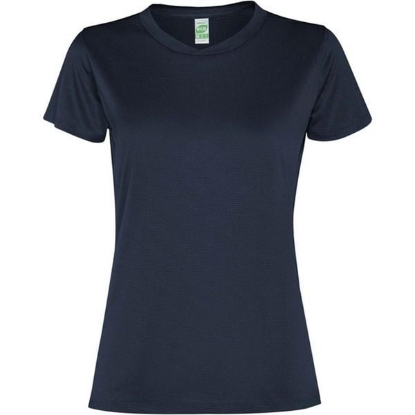 Damska Koszulka Sportowa Z Krótkim Rękawem Slam. Niebieskie t-shirty sportowe ROLY, l, bez wzorów, bez ramiączek, trekkingowe. Za 36.99 zł.