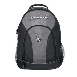 Plecak miejski Dunlop Sport Black Backpack. Czarne plecaki Dunlop, bez wzorów, bez dodatków. Za 69.99 zł.