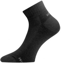 Skarpety merino WDL. Czarne skarpetki LASTING, bez wzorów, z elastanu. Za 51.00 zł.