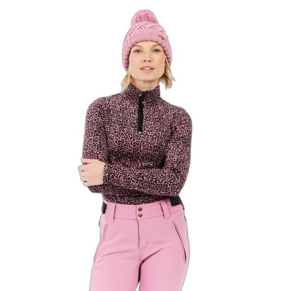 Damski polar 1/4 zip Protest Refuzzy. Czerwone bluzy z polaru Protest, bez wzorów, z polaru. Za 241.00 zł.