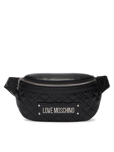 LOVE MOSCHINO Nerka JC4003PP1OLA000B Czarny. Czarne nerki i saszetki Love Moschino, bez wzorów, ze skóry, bez dodatków. Za 679.99 zł.