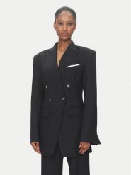 DAY BIRGER ÉT MIKKELSEN Marynarka Elenora DAY65243568 Czarny Slim Fit. Czarne marynarki i żakiety DAY Birger et Mikkelsen, bez wzorów, z syntetyku, bez ramiączek. Za 1,209.00 zł.