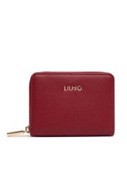Liu Jo Portfel AF6156 E1019 Bordowy. Czerwone portfele Liu Jo, bez wzorów, ze skóry. Za 249.99 zł.
