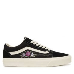 Tenisówki Vans. Czarne trampki Vans, bez wzorów, bez zapięcia, vans old skool. Za 399.99 zł.