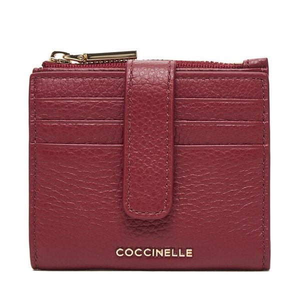 Portfel Coccinelle. Czerwone portfele Coccinelle, bez wzorów. Za 349.99 zł.