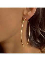 Les Petites Précieuses Pozłacane kolczyki-kreole rozmiar: onesize. Żółte kolczyki Les Petites Précieuses, pozłacane. Za 127.05 zł.