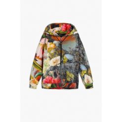 Bluza damska z kapturem Desigual Tessa. Brązowe bluzy Desigual, m, bez wzorów, z materiału, eleganckie, bez ramiączek, z kapturem. Za 642.50 zł.