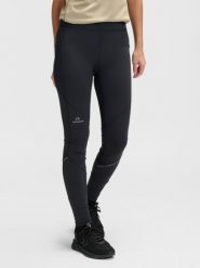 Damskie legginsy z wysokim stanem Newline Race. Czarne legginsy Newline, bez wzorów, z dżerseju. Za 213.25 zł.