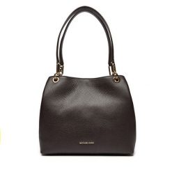 Torebka MICHAEL Michael Kors. Brązowe torebki klasyczne MICHAEL Michael Kors, bez wzorów, klasyczne, bez dodatków. Za 1,289.00 zł.