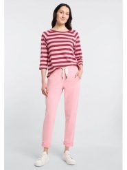 ELBSAND Spodnie dresowe "Brinja" w kolorze jasnoróżowym rozmiar: S. Różowe spodnie dresowe ELBSAND, bez wzorów, z bawełny. Za 130.99 zł.