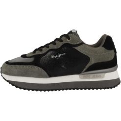 Tenisówki Pepe Jeans Model Rusper Stars Kolor Czarny. Czarne trampki Pepe Jeans, bez wzorów, z jeansu, casualowe, bez zapięcia. W wyprzedaży za 328.95 zł.
