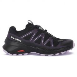 Buty do biegania damskie Salomon Speedcross Peak W. Czarne buty do biegania Salomon, bez wzorów, z materiału, bez zapięcia, do biegania, salomon speedcross. Za 681.00 zł.