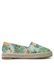 DeeZee Espadryle WSS990-103 Zielony. Zielone espadryle DeeZee, bez wzorów, z materiału, bez obcasa. Za 89.99 zł.