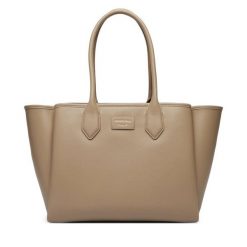 Torebka Emporio Armani. Brązowe torebki klasyczne Emporio Armani, bez wzorów, klasyczne, bez dodatków. Za 1,799.00 zł.