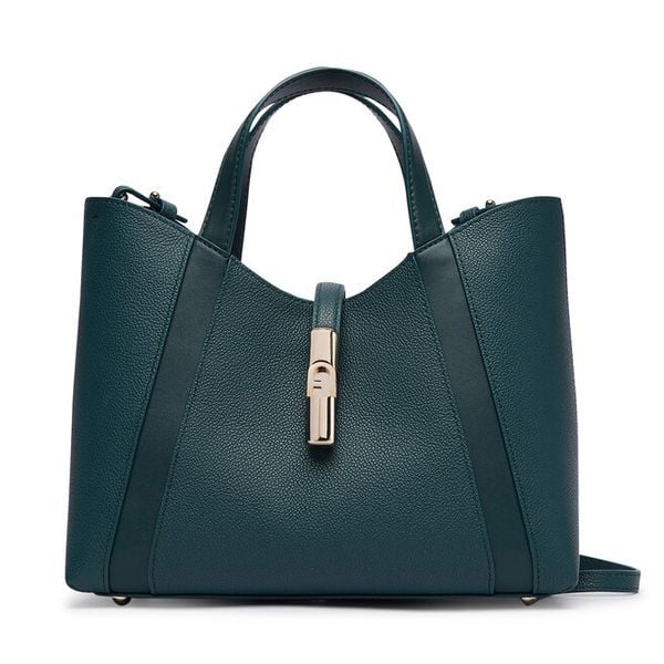 Torebka Furla. Zielone torebki klasyczne Furla, bez wzorów, klasyczne, bez dodatków. Za 1,304.00 zł.