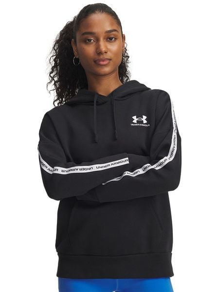 Under Armour Bluza polarowa w kolorze czarnym rozmiar: S. Czarne bluzy z kapturem Under Armour, s, bez wzorów, z polaru. Za 179.95 zł.