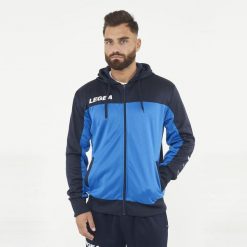 Kurtka Damska Flex do Biegania Błękitna. Niebieskie kurtki do biegania LEGEA, xl, bez wzorów, z bawełny, bez kaptura, do biegania. Za 72.00 zł.