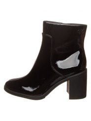 Calvin Klein Botki w kolorze czarnym rozmiar: 38. Czarne botki Calvin Klein, bez wzorów, eleganckie, bez obcasa, bez zapięcia. Za 281.76 zł.