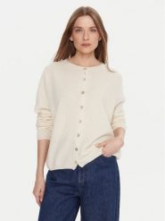 Kontatto Kardigan 3M0978C Écru Relaxed Fit. Swetry Kontatto, m, bez wzorów, z wełny, bez ramiączek. Za 469.99 zł.