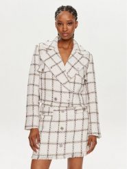 Bruuns Bazaar Marynarka Nanya BBW3790 Biały Regular Fit. Białe marynarki i żakiety Bruuns Bazaar, bez wzorów, z syntetyku, bez ramiączek. Za 409.99 zł.