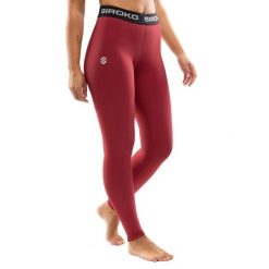 Damskie legginsy termoaktywne Sporty zimowe Siroko Teine-W. Brązowe legginsy SIROKO, bez wzorów, sportowe. Za 126.00 zł.