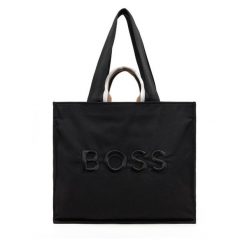 Torebka BOSS. Czarne torebki klasyczne Boss, bez wzorów, klasyczne, bez dodatków. Za 449.99 zł.