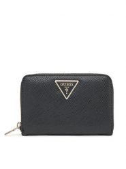 Guess Duży Portfel Damski WZG85 00140 Czarny. Czarne portfele Guess, z aplikacjami, ze skóry. Za 179.99 zł.