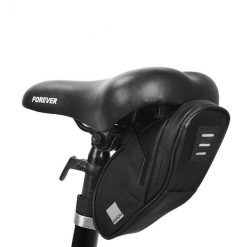 Sakwa rowerowa pod siodło, SAHOO. Czarne torebki klasyczne SAHOO, bez wzorów, sportowe, bez dodatków. Za 59.90 zł.