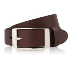 Pasek skórzany 90 cm brązowy PAOLO PERUZZI PG-02-BRS-90. Brązowe paski PAOLO PERUZZI, bez wzorów, z jeansu, eleganckie. Za 49.99 zł.