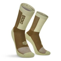 Skarpety rowerowe MTB Kolarstwo Siroko MTB Shred Matcha. Zielone skarpetki SIROKO, bez wzorów. Za 71.00 zł.