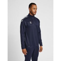 Bluza do piłki ręcznej dla dorosłych Hummel hml CORE XK. Niebieskie bluzy Hummel, xl, bez wzorów, sportowe, bez ramiączek, bez kaptura. Za 204.00 zł.