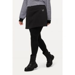 Damskie Spódnica sztuczne futerko wysoki stan elastyczny pas. Czarne spódnice Ulla Popken, plus size, bez wzorów, z bawełny. W wyprzedaży za 191.99 zł.