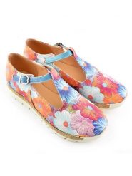 Goby Skórzane baleriny ze wzorem rozmiar: 36. Baleriny Goby, bez wzorów, bez obcasa, bez zapięcia. Za 213.18 zł.