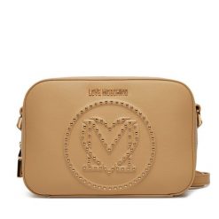 Torebka LOVE MOSCHINO. Brązowe listonoszki Love Moschino, bez wzorów, bez dodatków. Za 539.99 zł.