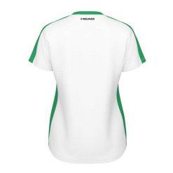 T-Shirt damski TIE-BREAK. Białe t-shirty Head, xl, bez wzorów, sportowe, bez kołnierzyka, bez ramiączek. W wyprzedaży za 182.00 zł.